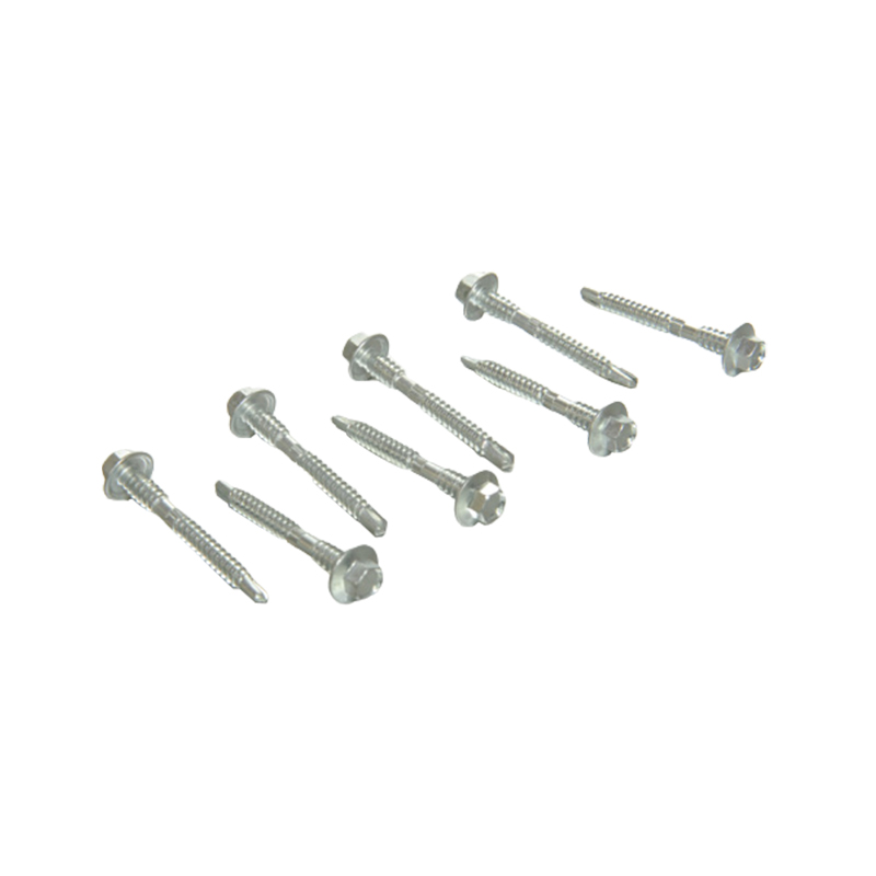 Hatszögletű karima dupla fúrási csavar