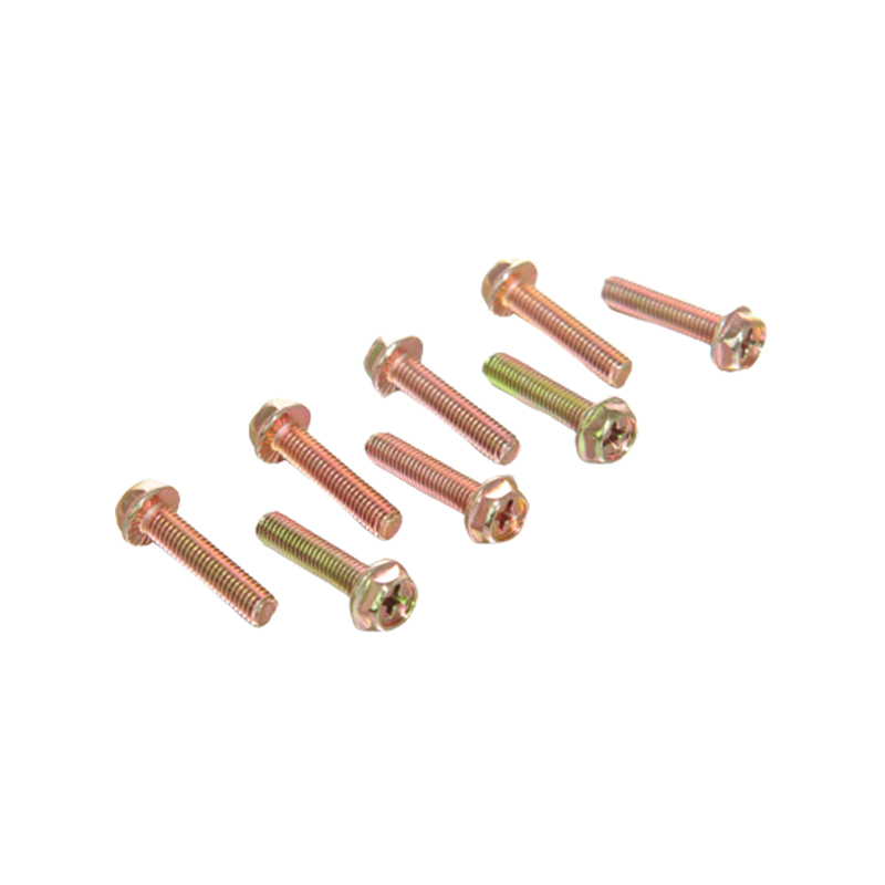 Kereszten süllyesztett hatszög karima csavarok