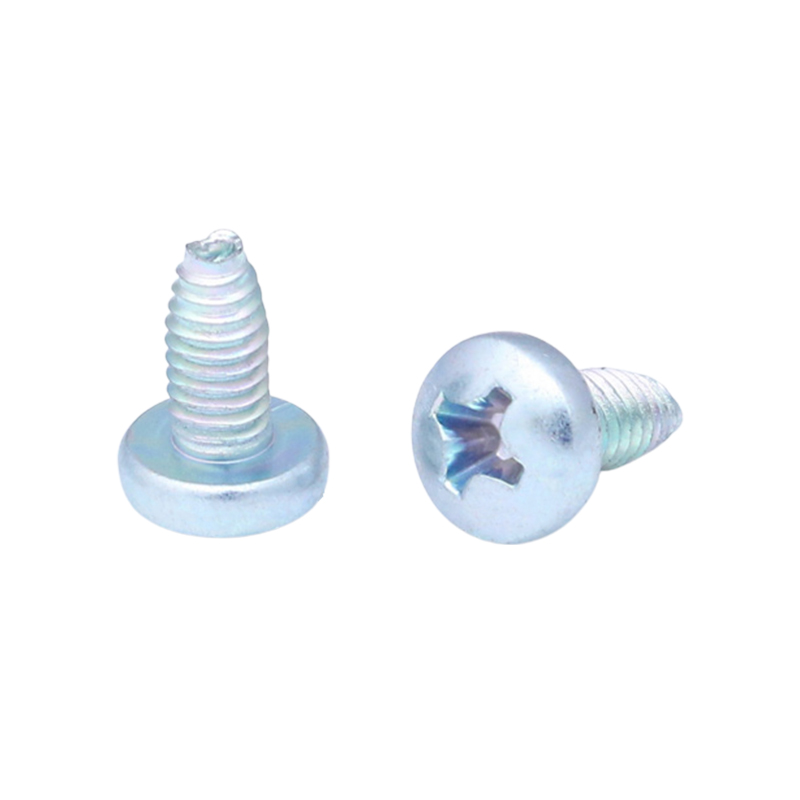 Szén acél serpenyő fejháromszög csavar